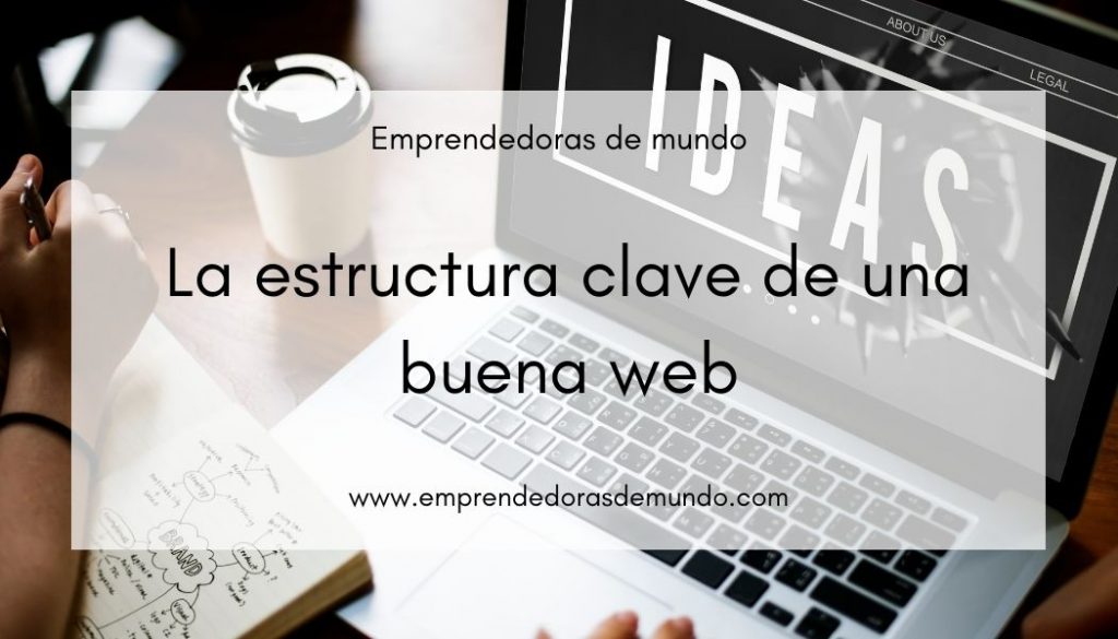 estructura de una página web
