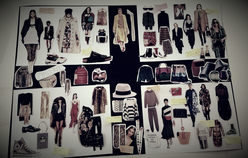 Fashion moodboard